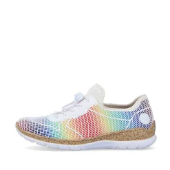 Rieker Women'S Slippers Rainbow Colors