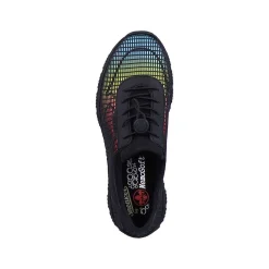 Rieker Women'S Slippers Rainbow Colors