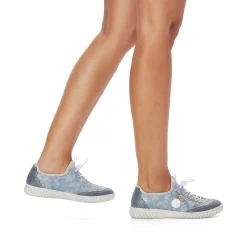Rieker Women'S Slippers Sky Blue