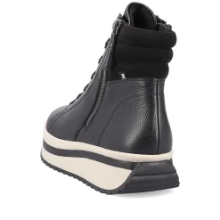 Rieker Women'S Sneaker High Steel Black