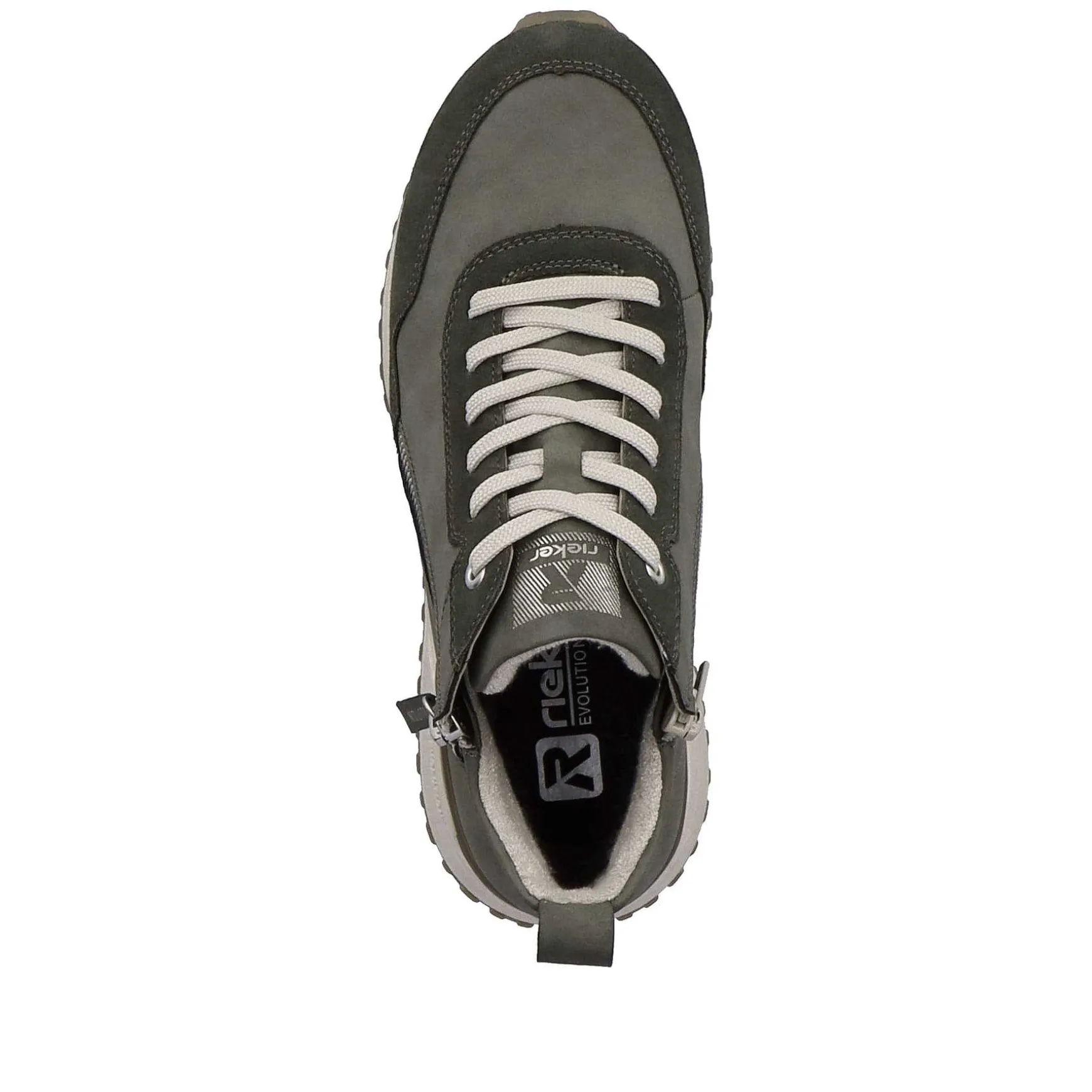 Rieker Women'S Sneaker High Leaf Green