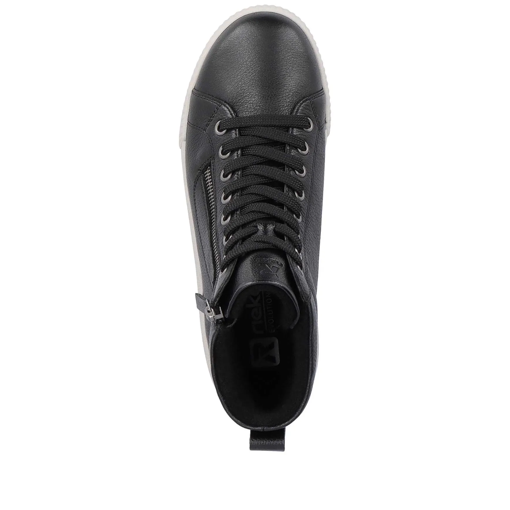 Rieker Women'S Sneaker High Steel Black