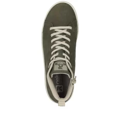 Rieker Women'S Sneaker High Army Green