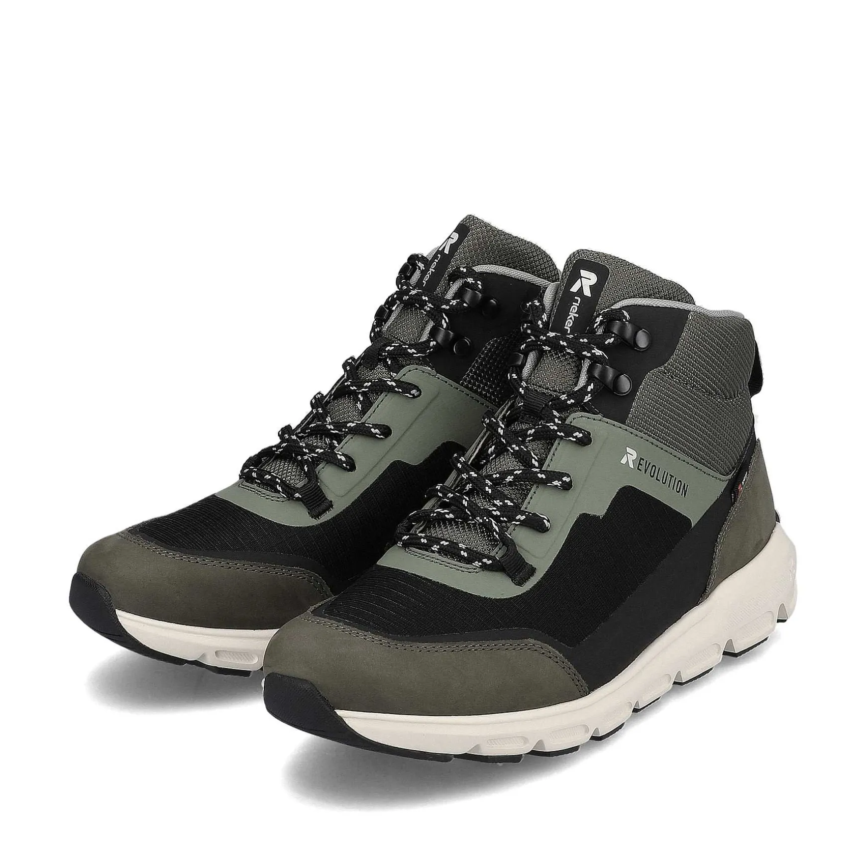Rieker Women'S Sneaker High Leaf Green