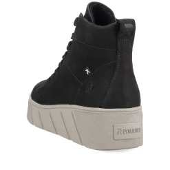 Rieker Women'S Sneaker High Urban Black