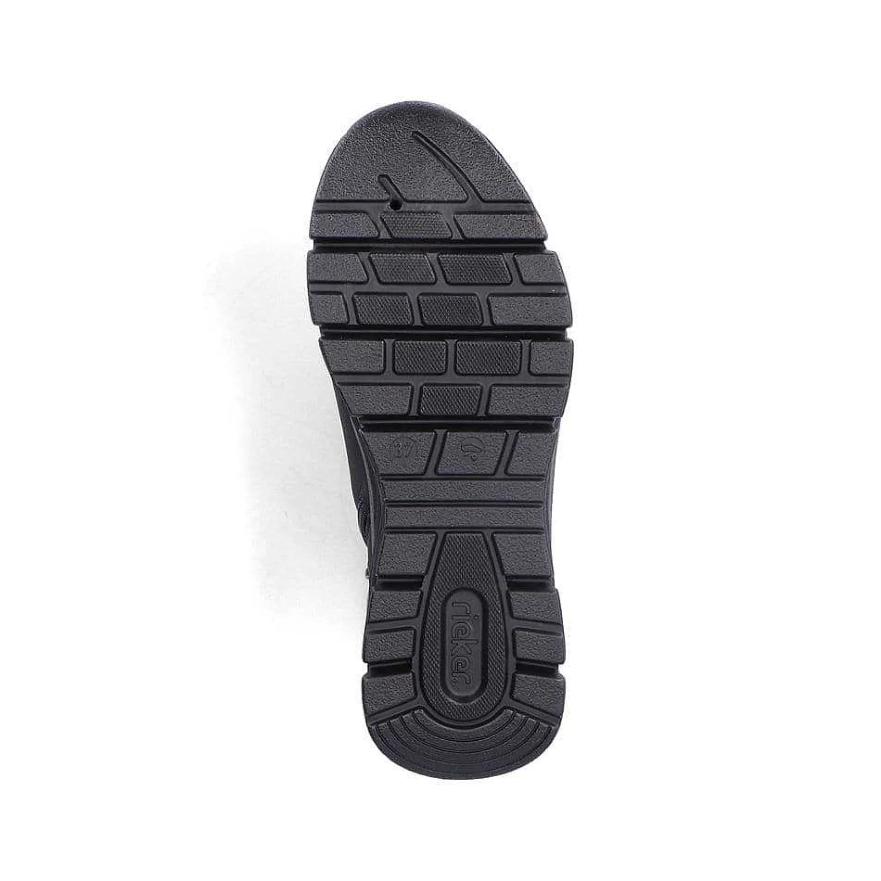 Rieker Women'S Sneaker High Deep Black