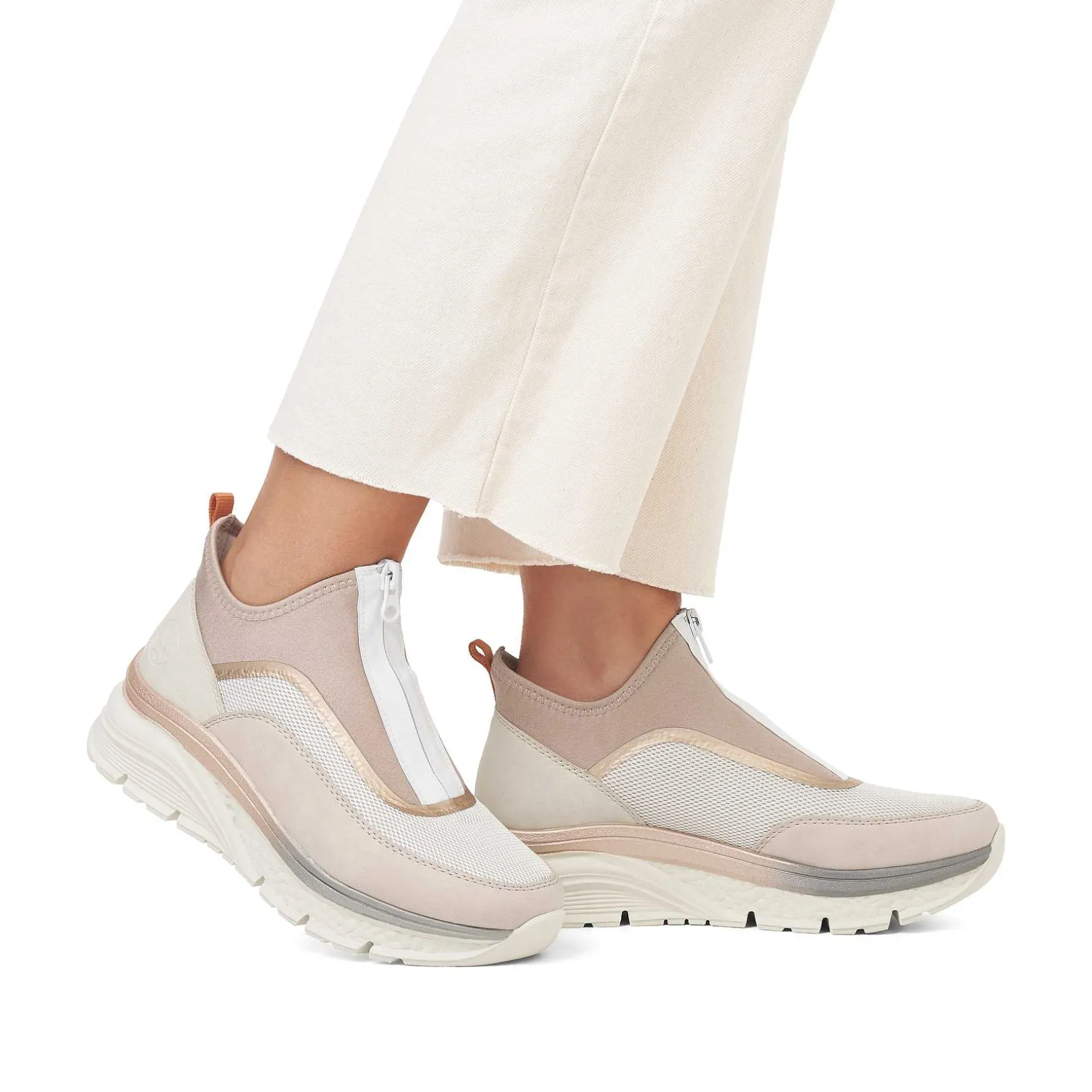 Rieker Women'S Sneaker High Soft Pink