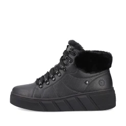 Rieker Women'S Sneaker High Deep Black