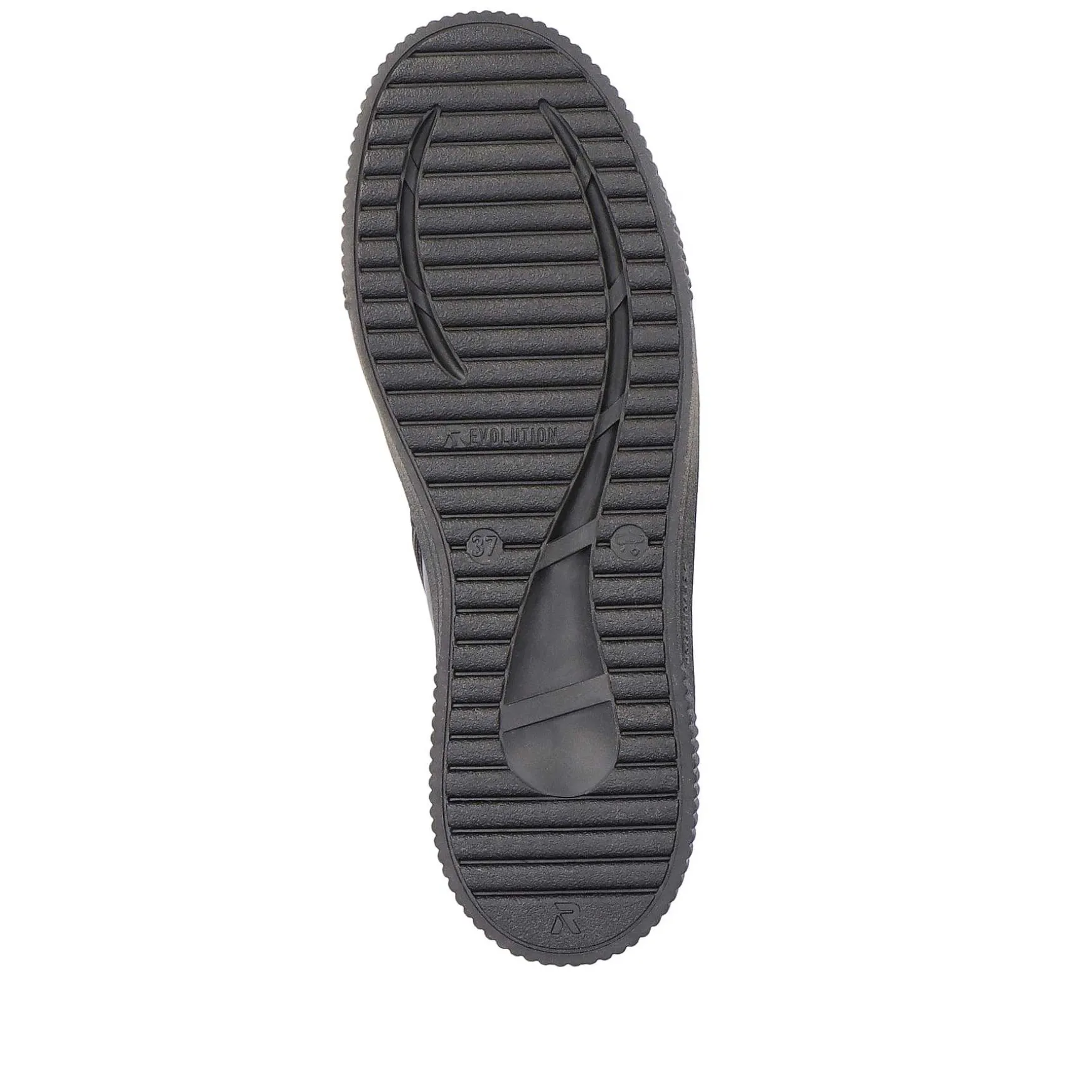 Rieker Women'S Sneaker High Urban Black