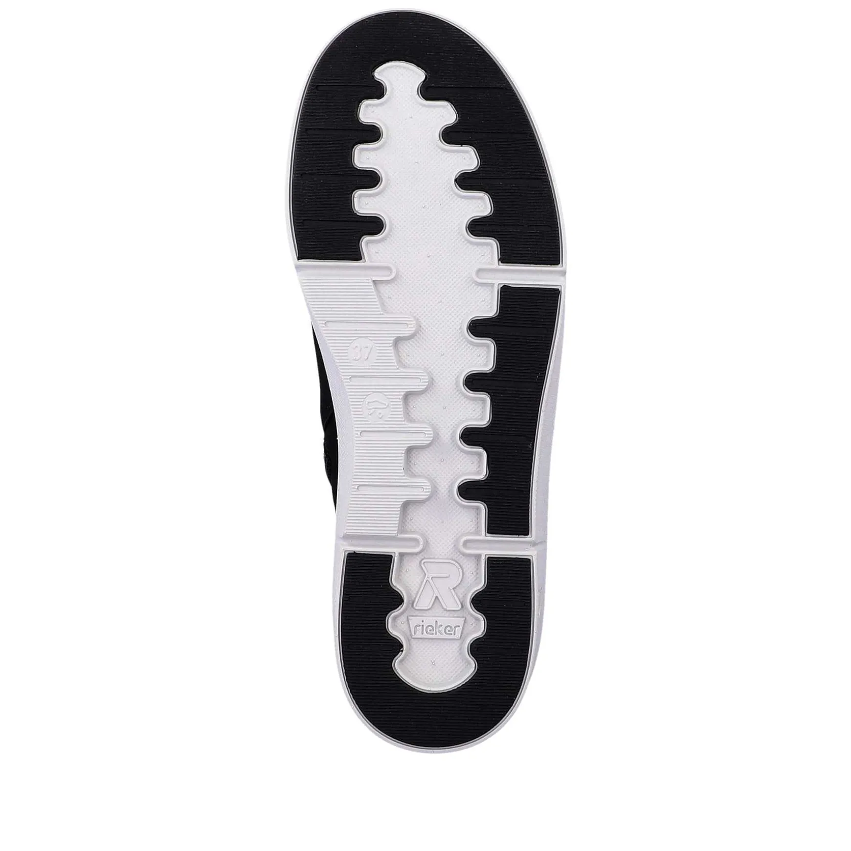 Rieker Women'S Sneaker High Deep Black