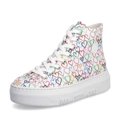 Rieker Women'S Sneaker High Multicolored