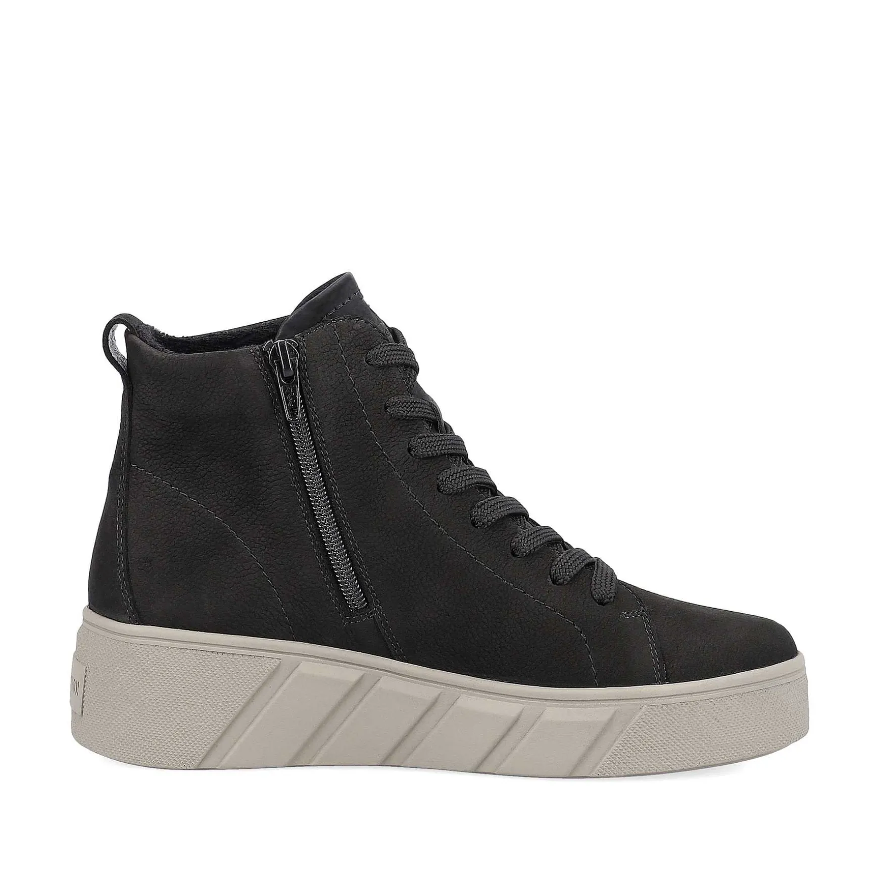 Rieker Women'S Sneaker High Urban Black