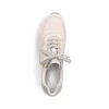 Rieker Women'S Sneaker Low Cream White