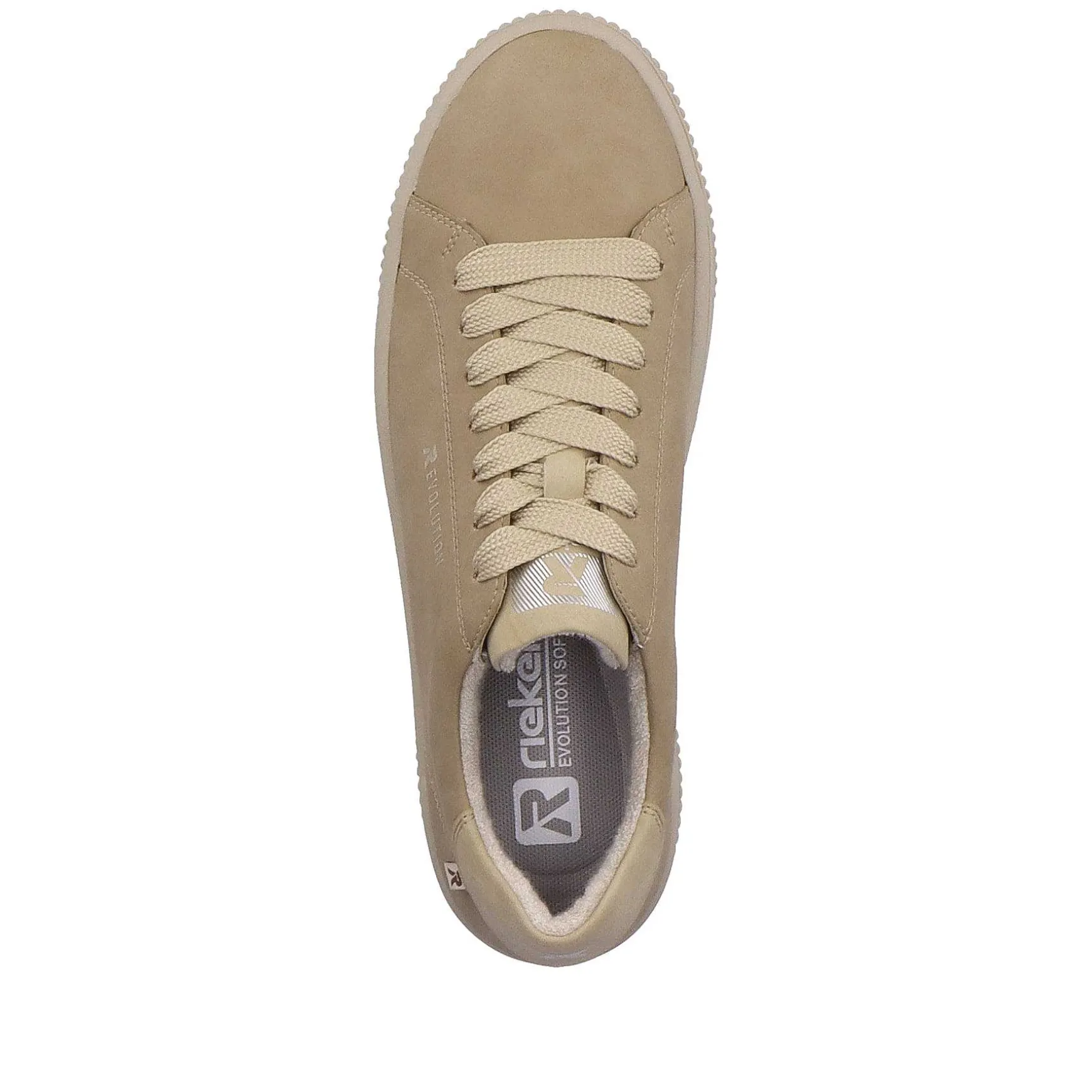 Rieker Women'S Sneaker Low Beige Brown