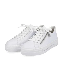 Rieker Women'S Sneaker Low Pure White