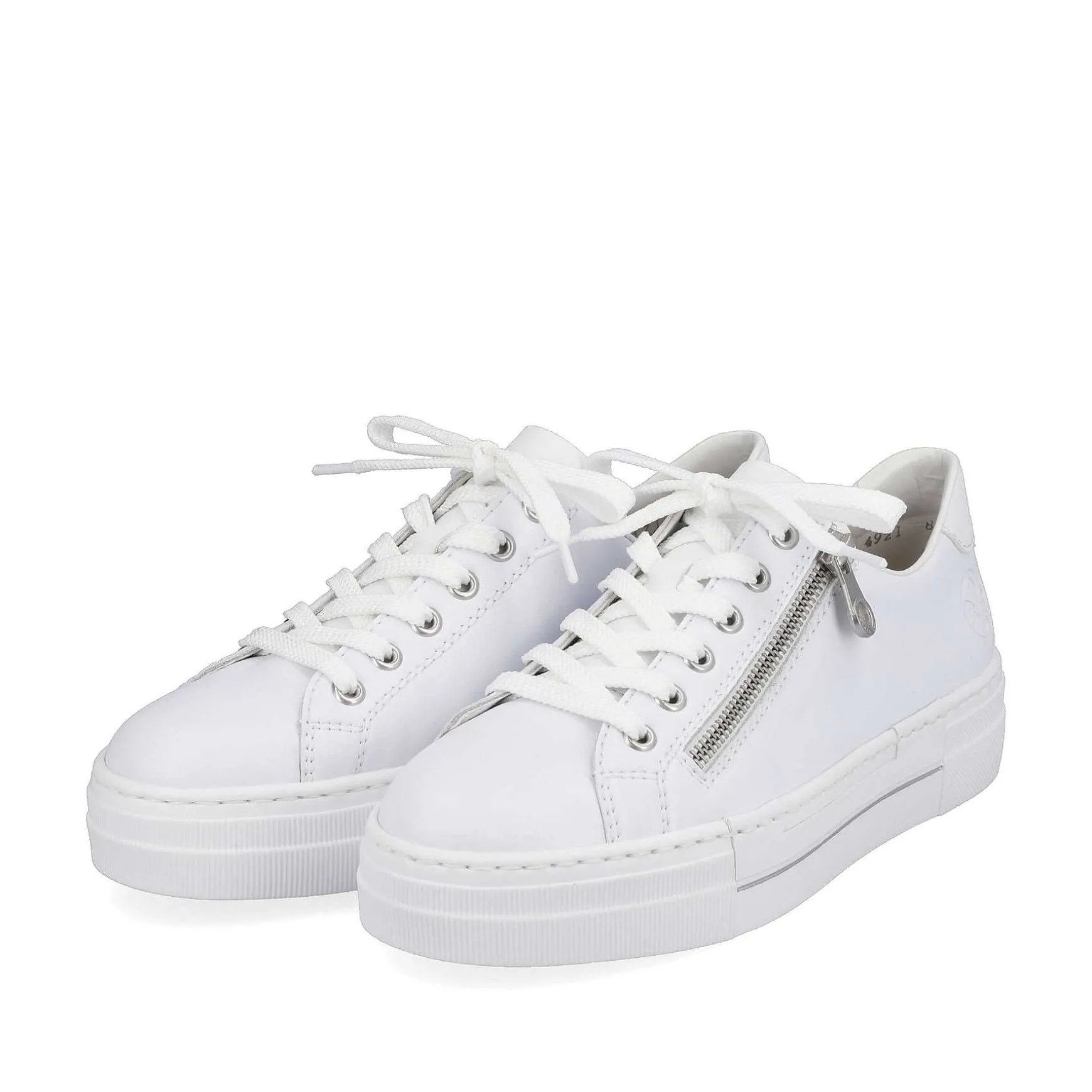 Rieker Women'S Sneaker Low Pure White