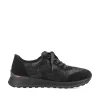 Rieker Women'S Sneaker Low Night Black