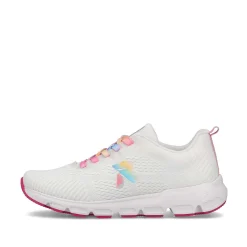 Rieker Women'S Sneaker Low Crystal White