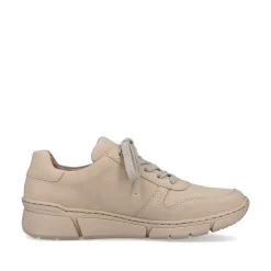 Rieker Women'S Sneaker Low Cream Beige