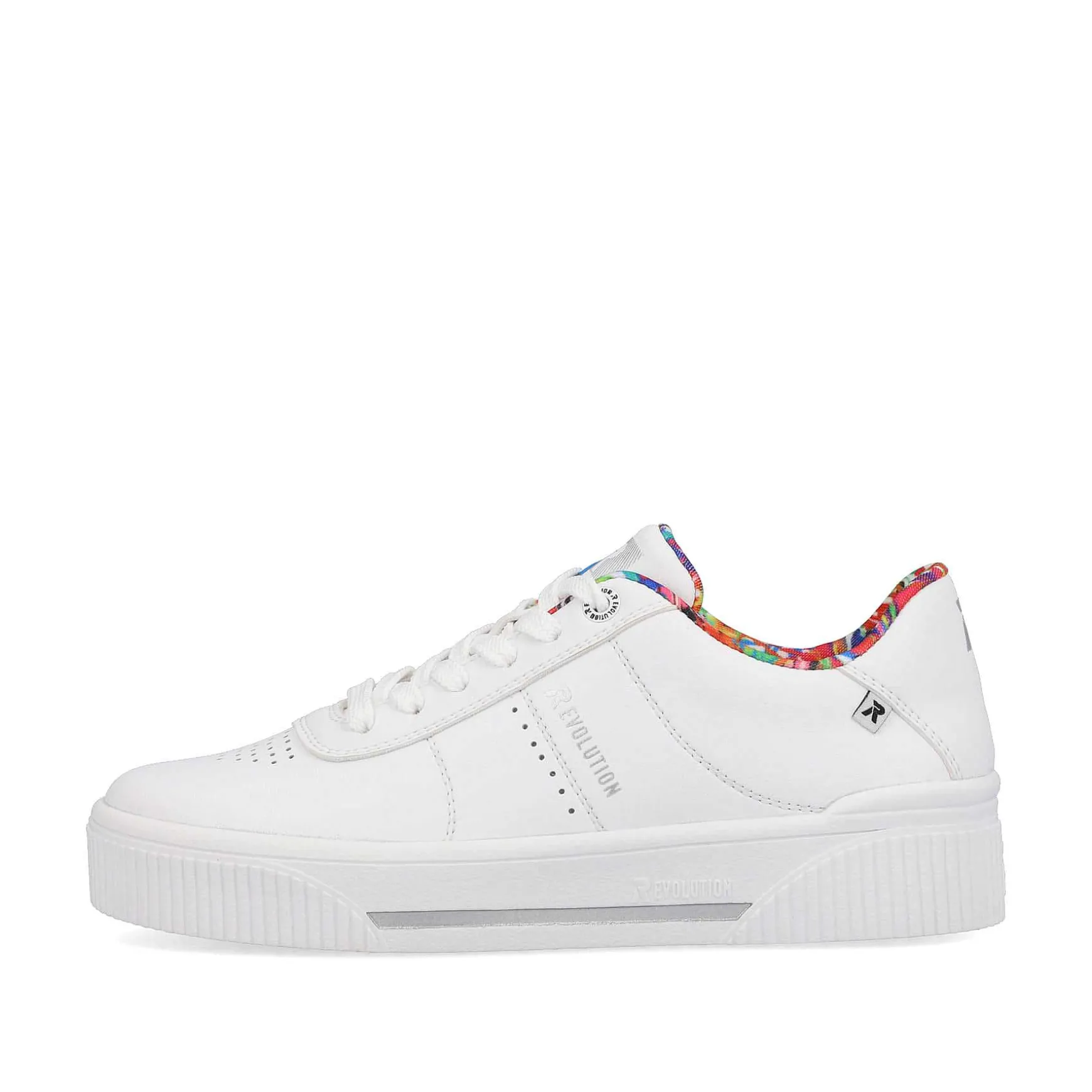 Rieker Women'S Sneaker Low Frost White