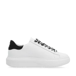 Rieker Women'S Sneaker Low Crystal-White Deep-Black