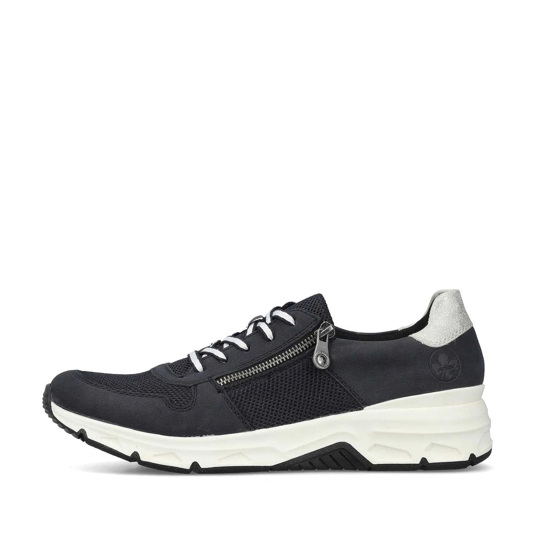 Rieker Women'S Sneaker Low Steel Blue