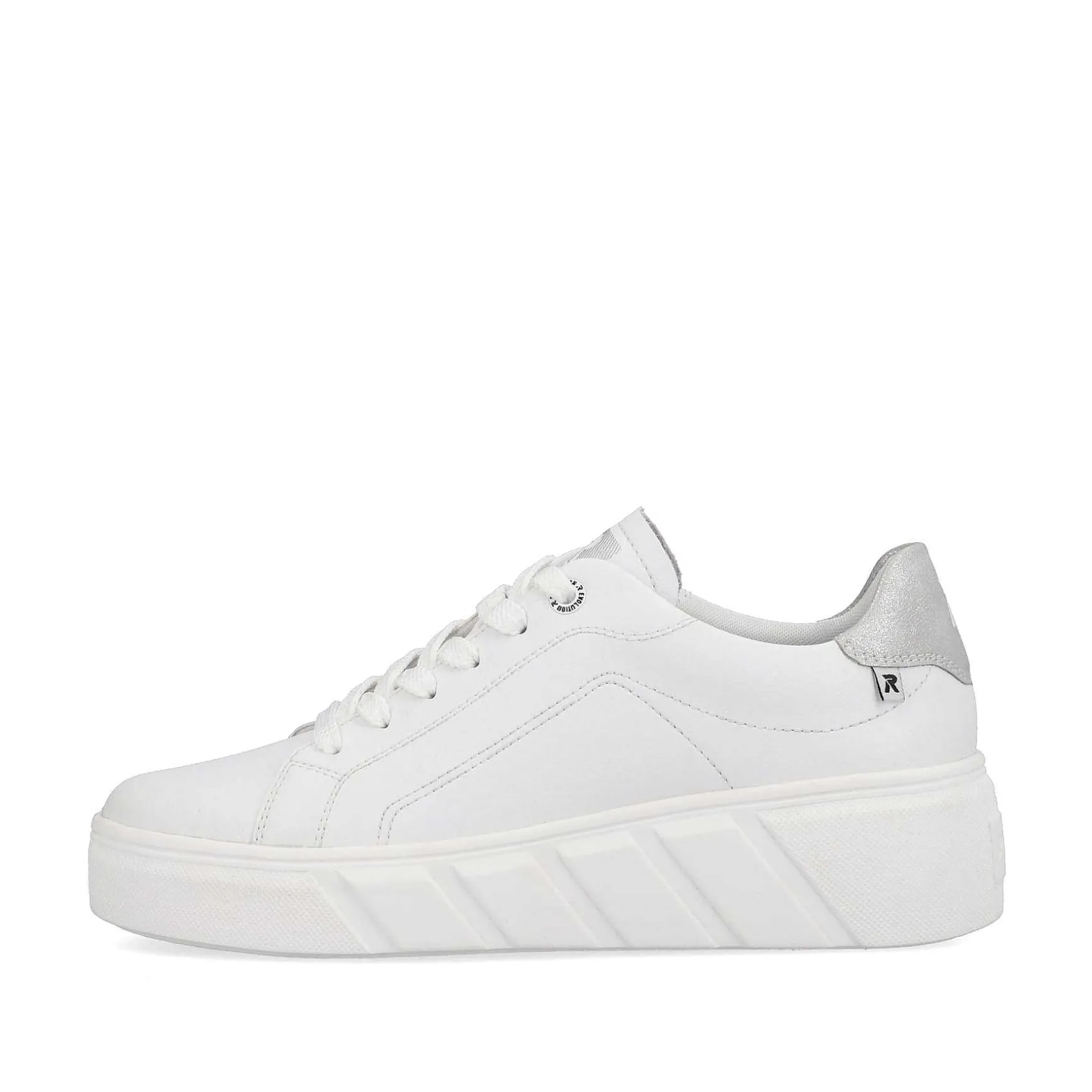 Rieker Women'S Sneaker Low Crystal White