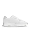 Rieker Women'S Sneaker Low Pearl-White Silver-Metallic