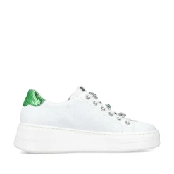 Rieker Women'S Sneaker Low Ice White
