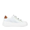 Rieker Women'S Sneaker Low Snow White