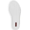 Rieker Women'S Sneaker Low Pearl White