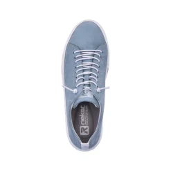 Rieker Women'S Sneaker Low Light Summer Blue
