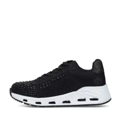 Rieker Women'S Sneaker Low Deep Black