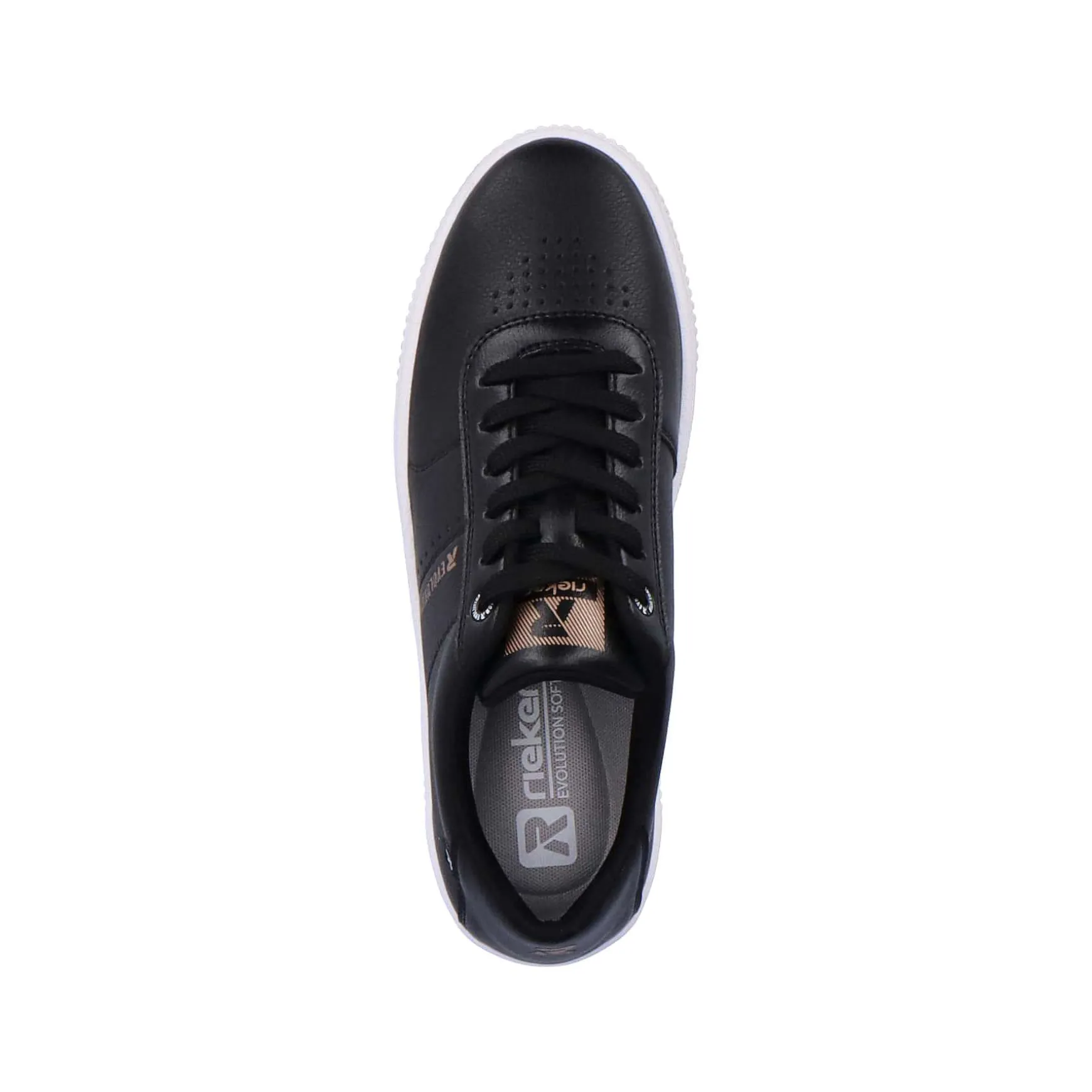 Rieker Women'S Sneaker Low Night Black