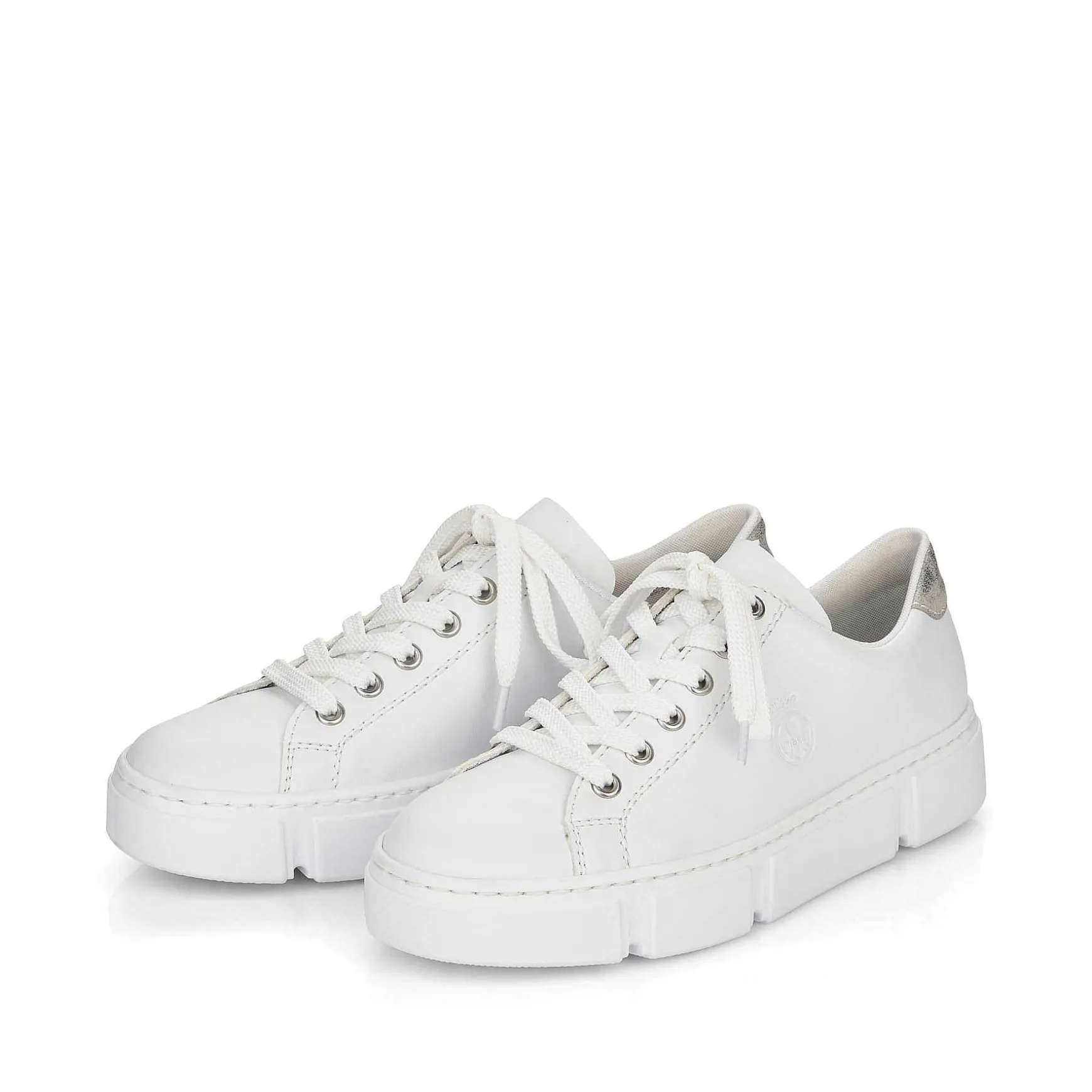 Rieker Women'S Sneaker Low Pure White