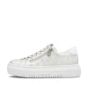 Rieker Women'S Sneaker Low Gray White