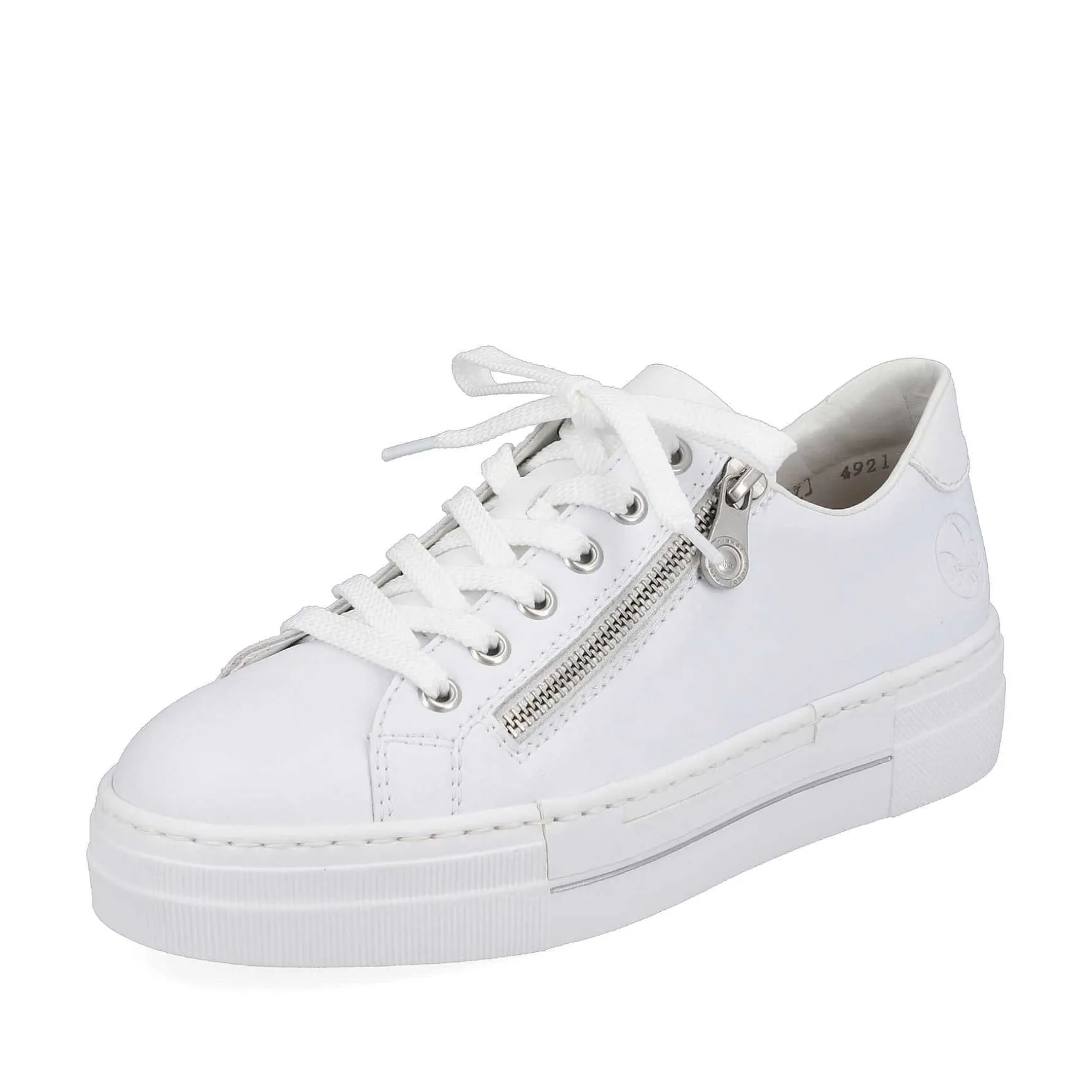 Rieker Women'S Sneaker Low Pure White