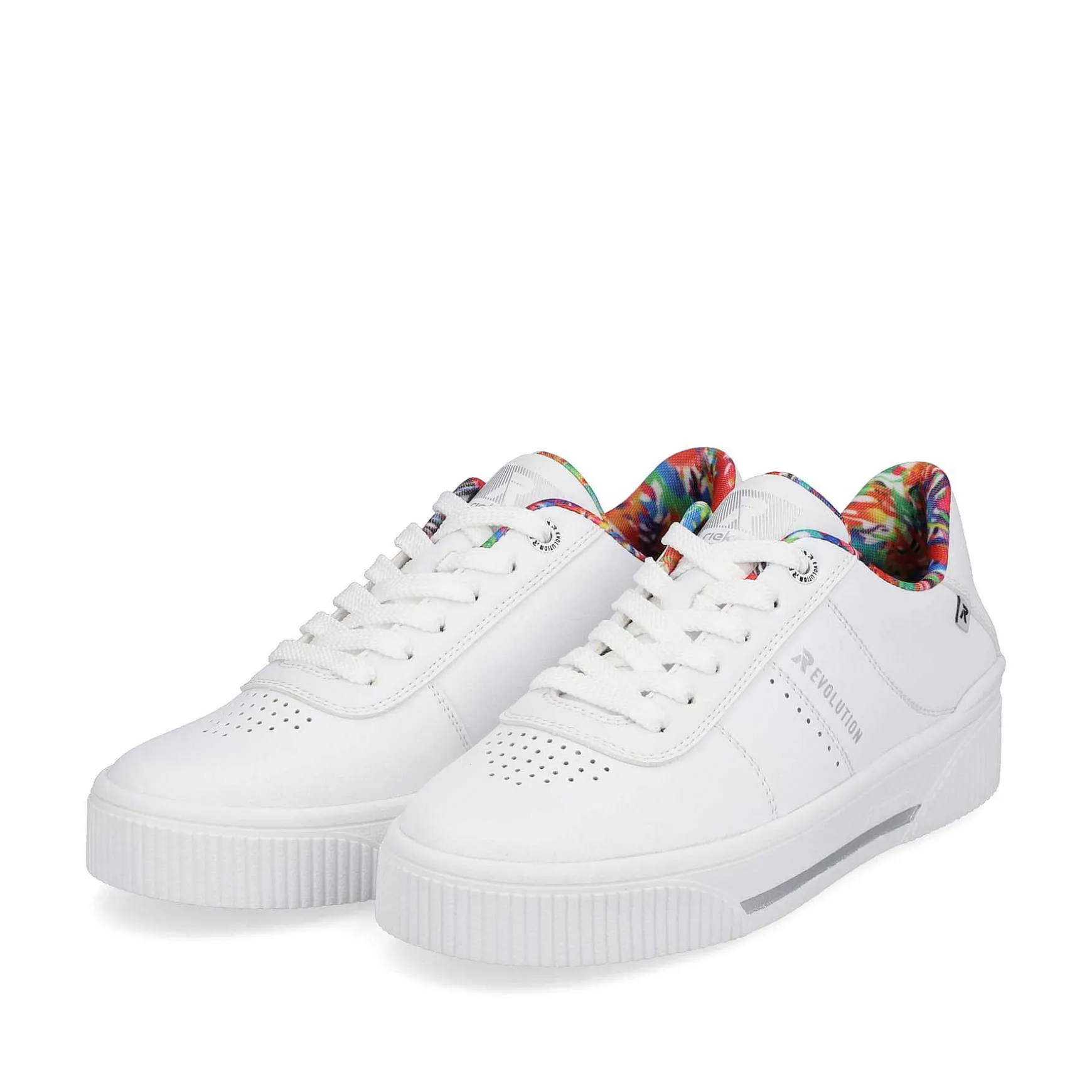 Rieker Women'S Sneaker Low Frost White