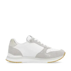 Rieker Women'S Sneaker Low Pearl-White Clay-Beige