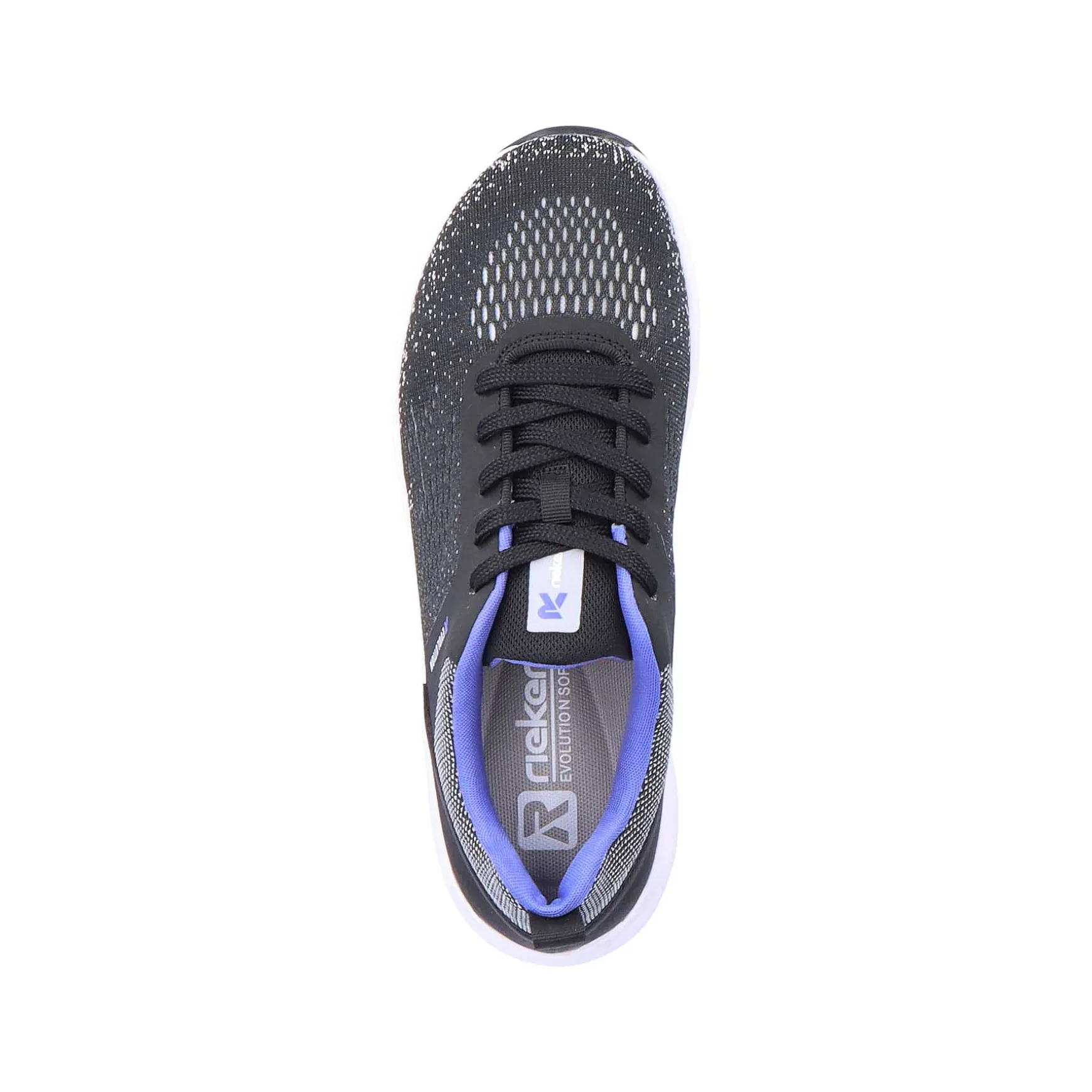 Rieker Women'S Sneaker Low Steel Black