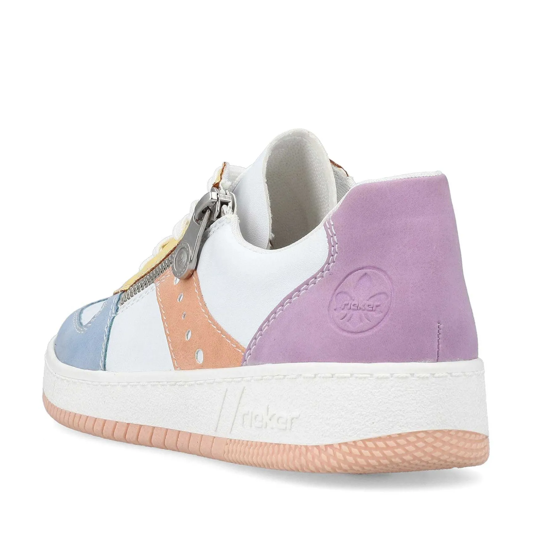 Rieker Women'S Sneaker Low White-Colorful