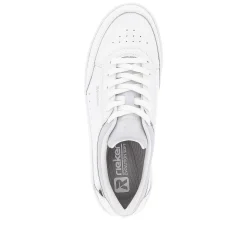 Rieker Women'S Sneaker Low Quartz-White Light-Grey