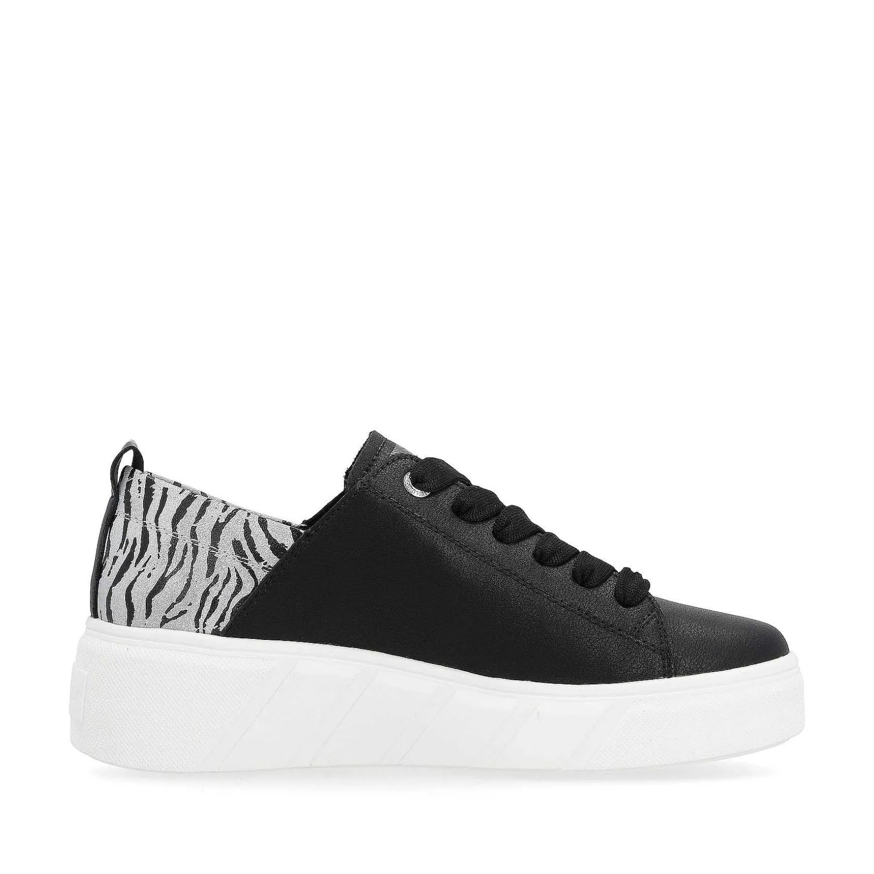 Rieker Women'S Sneaker Low Diamond Black