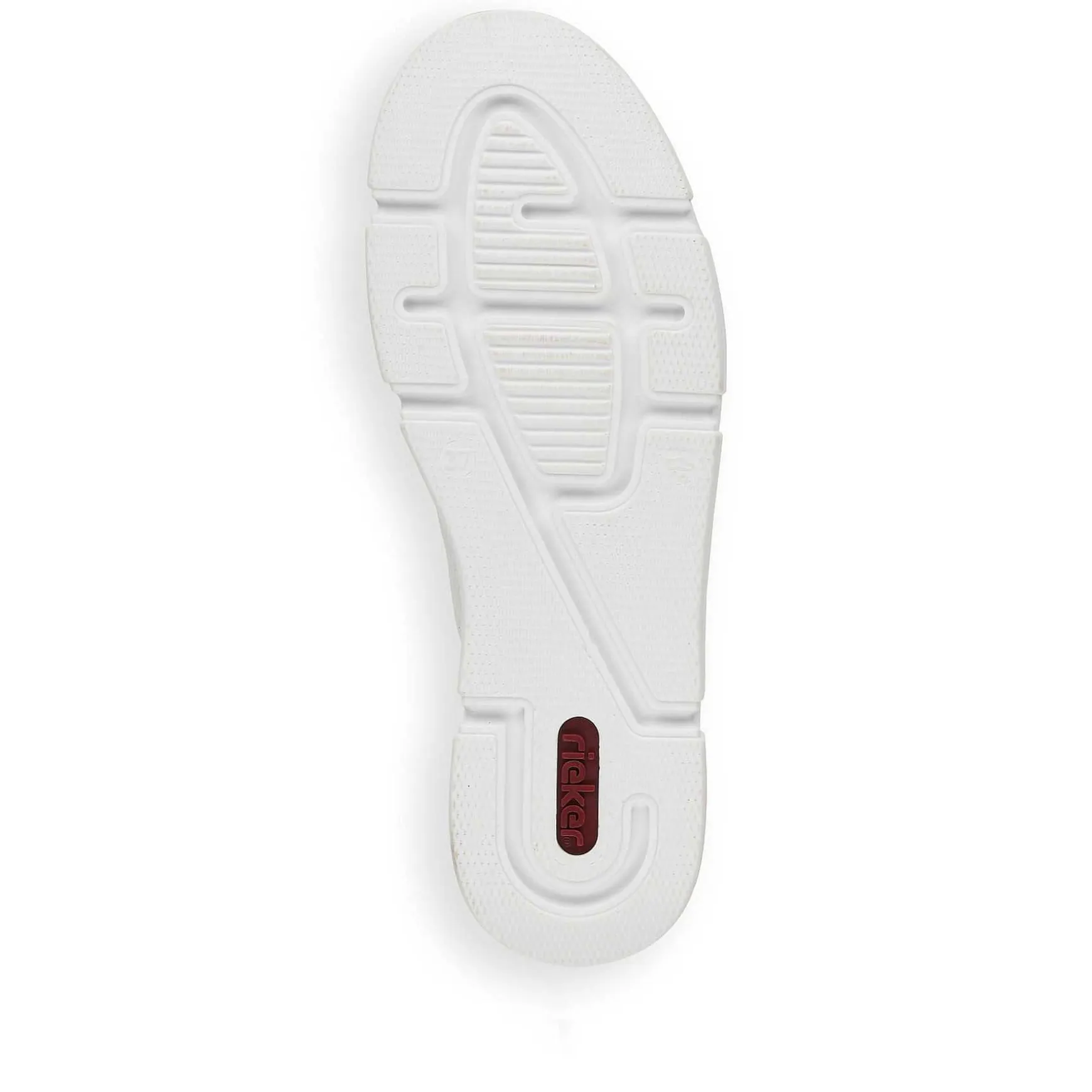 Rieker Women'S Sneaker Low Pearl White