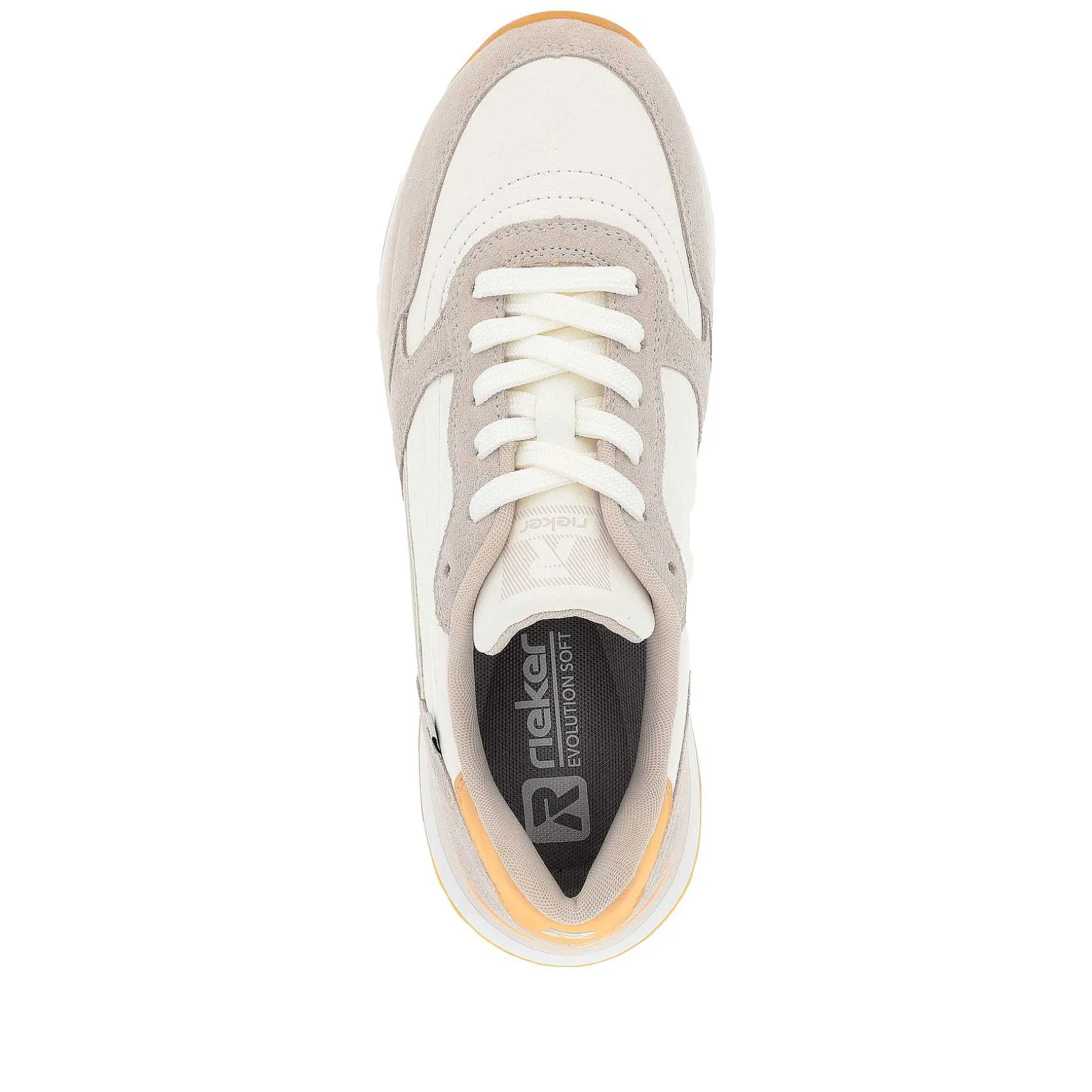 Rieker Women'S Sneaker Low Clay Beige Apricot