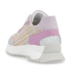 Rieker Women'S Sneaker Low Lavender Multi