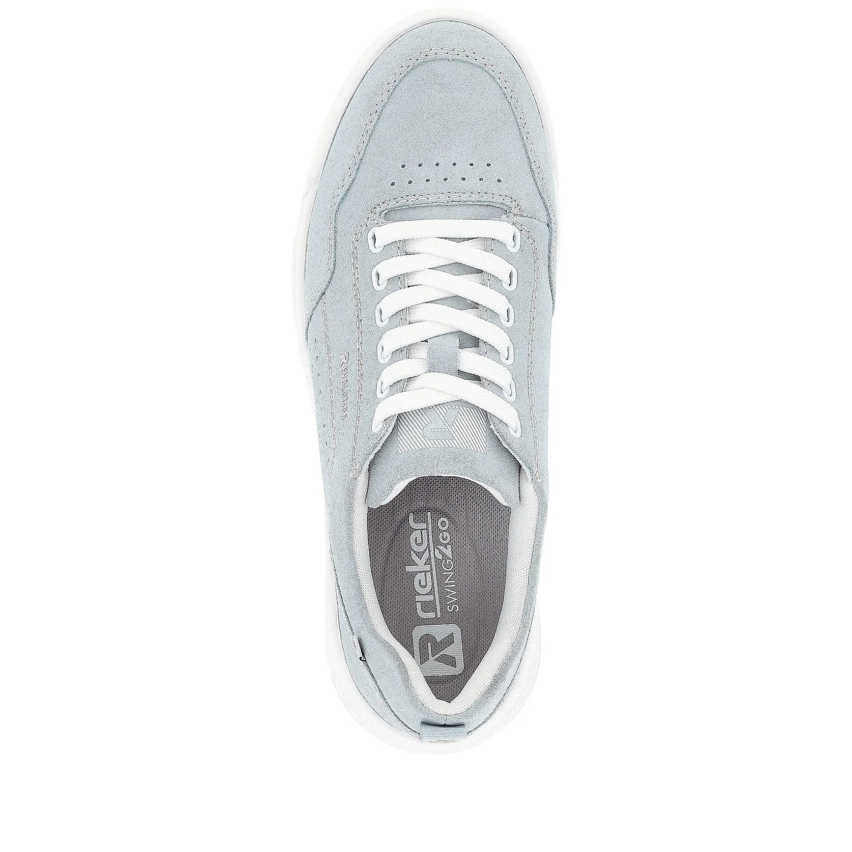 Rieker Women'S Sneaker Low Steel Blue