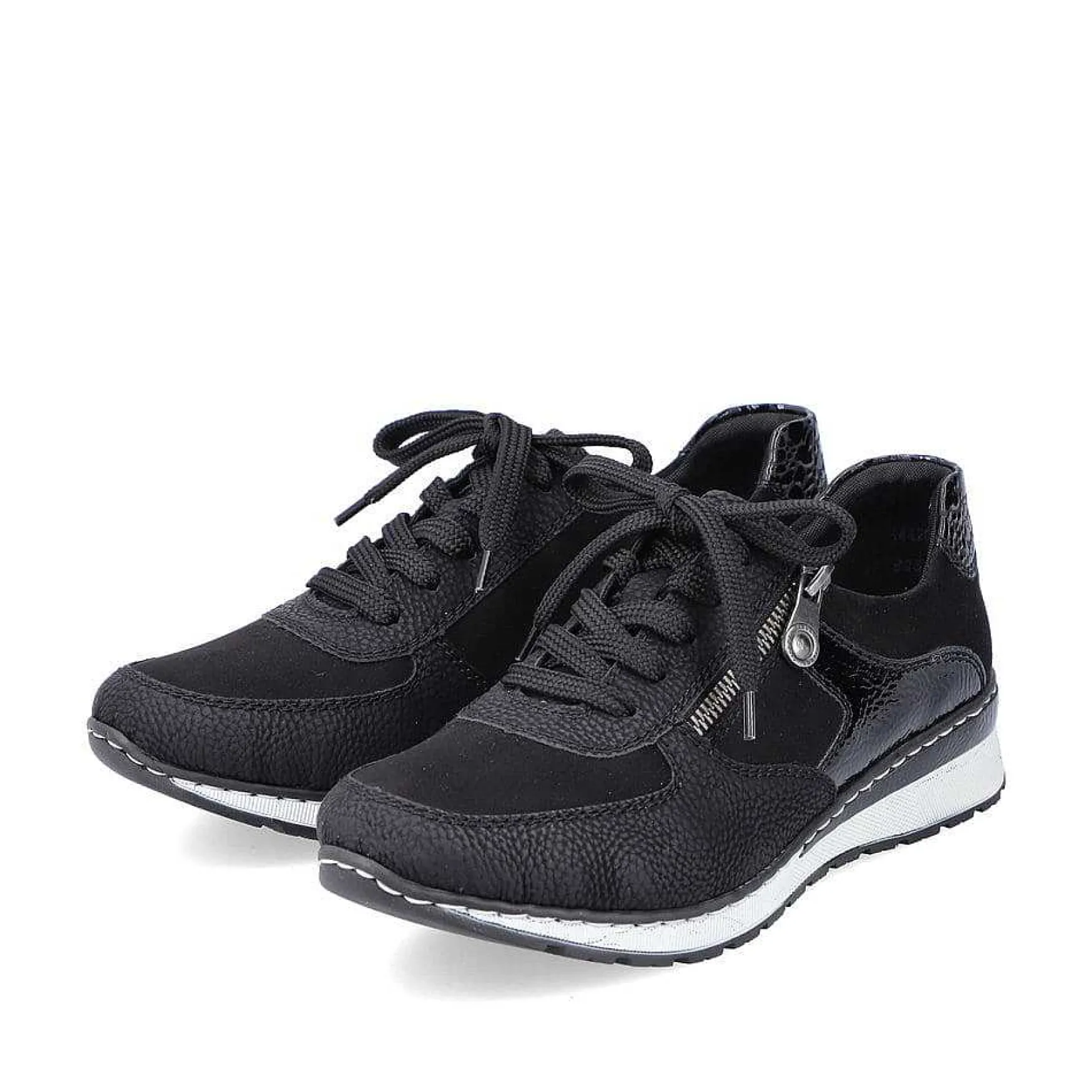 Rieker Women'S Sneaker Low Deep Black