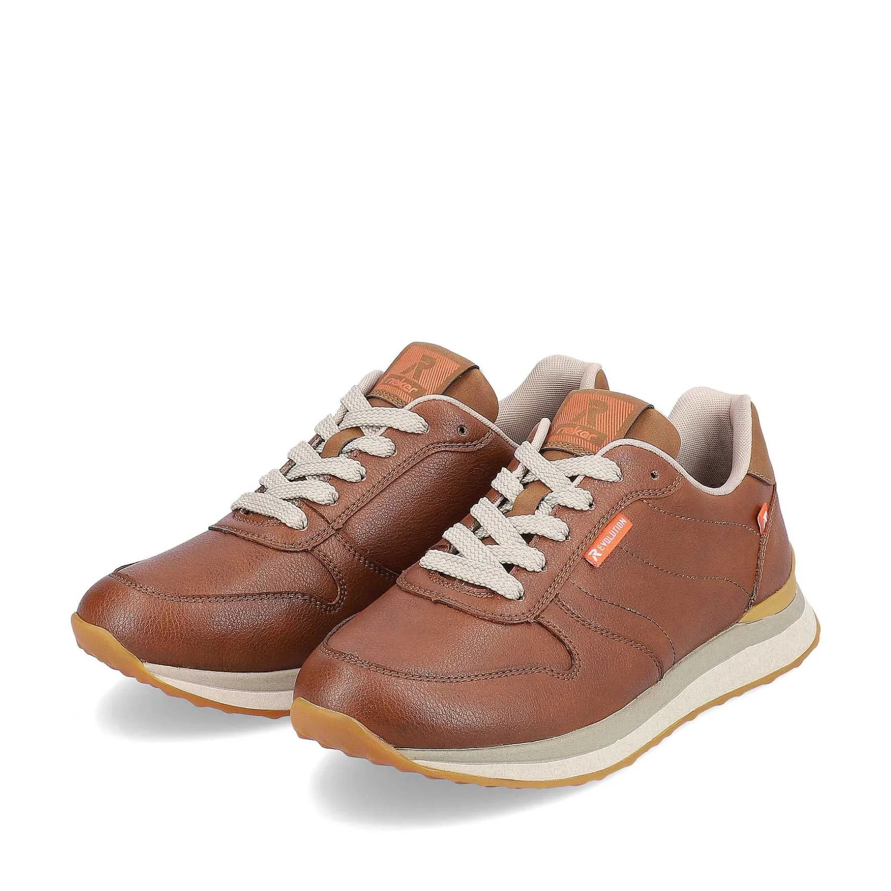 Rieker Women'S Sneaker Low Wood Brown