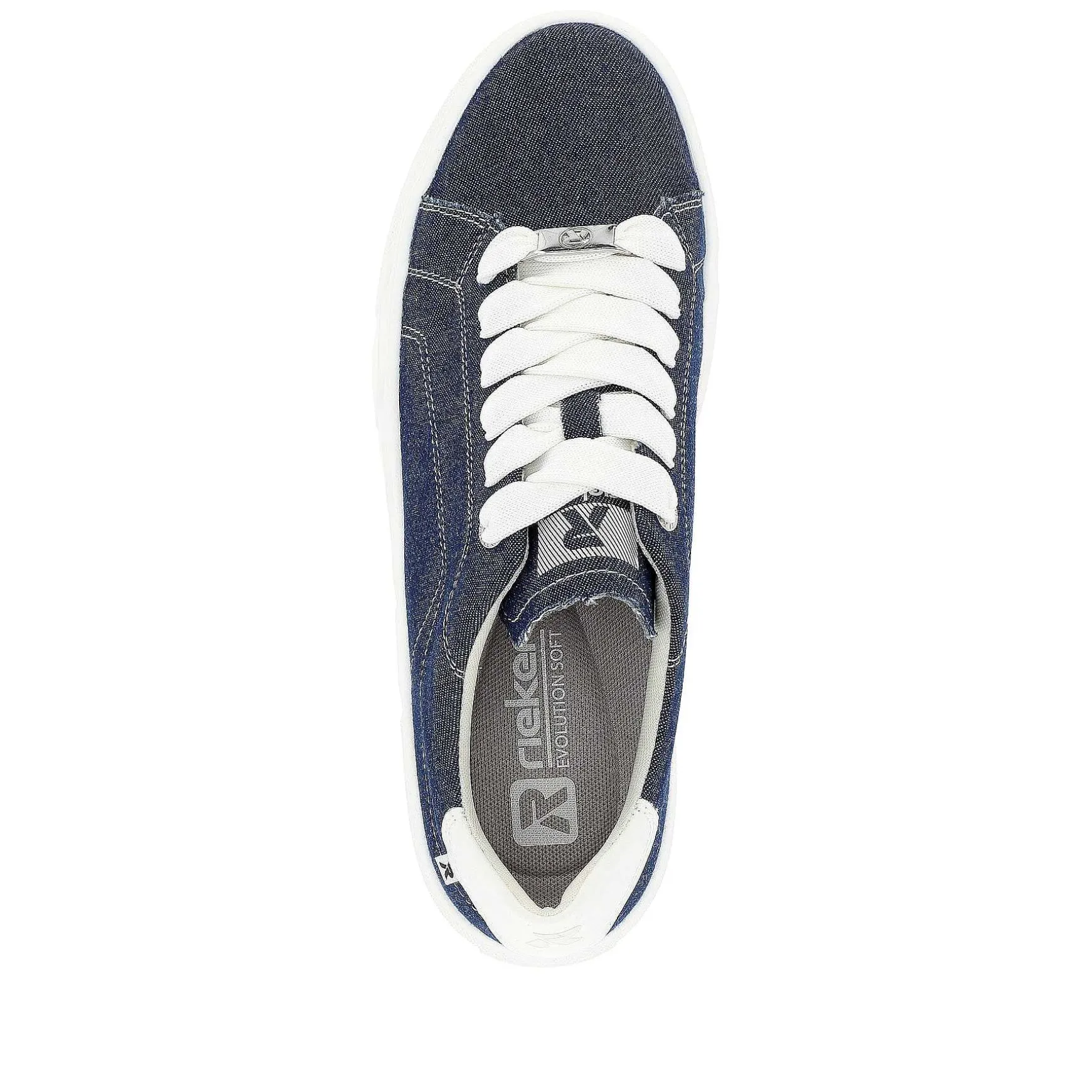 Rieker Women'S Sneaker Low Denim
